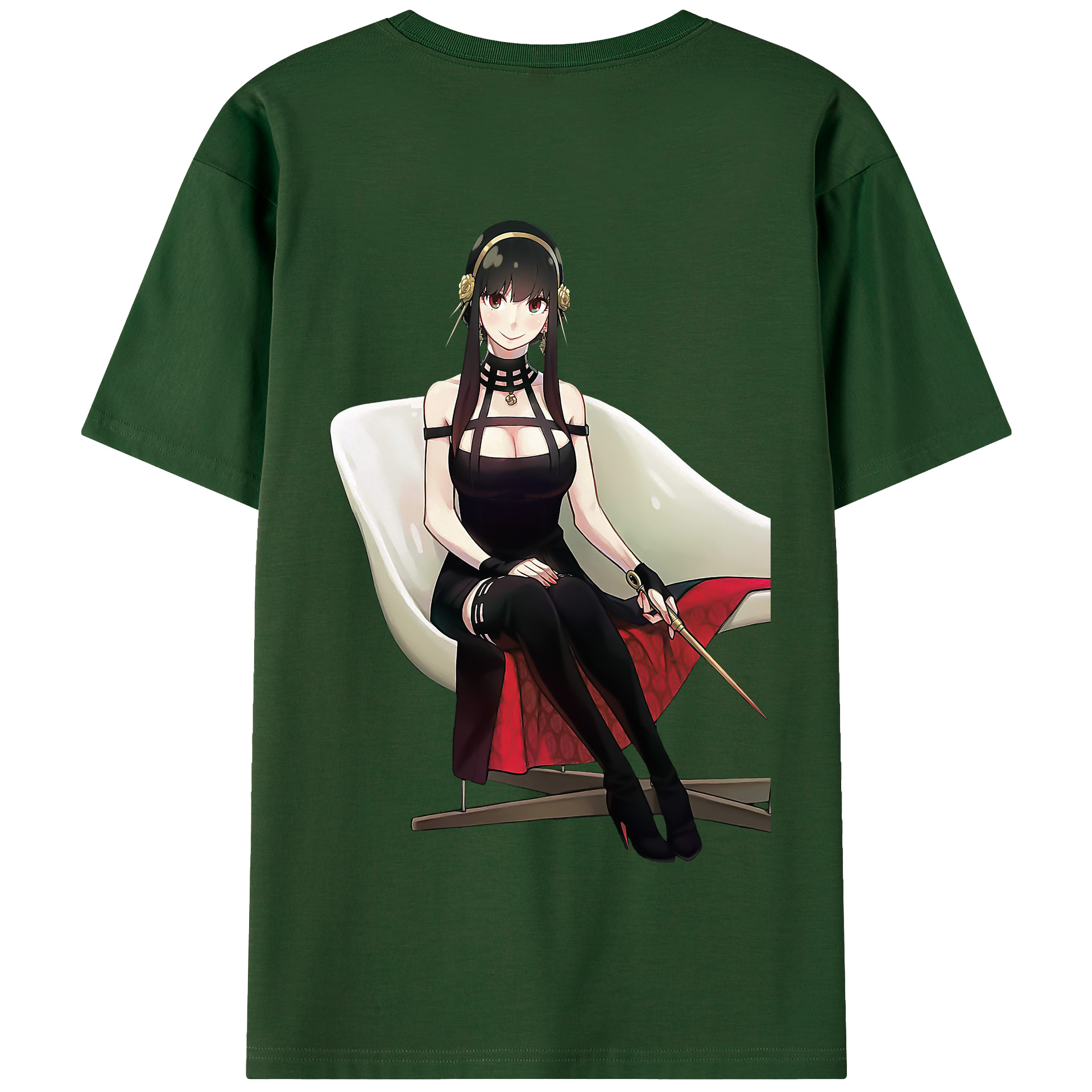 （画像用） SPY×FAMILY间谍家家酒 綿100％半袖Tシャツ（背面プリント）